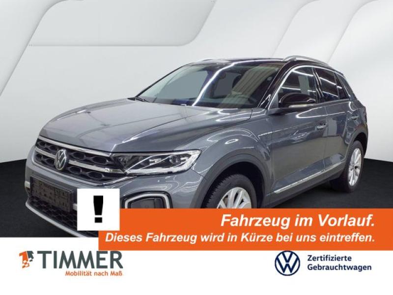 VW  T-Roc 1.5 TSI DSG STYLE *AHK *VIRTUAL *LED *ACC, Indiumgrau Metallic