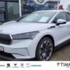 SKODA  Enyaq 85 x Loft*PLUS*AHK*TANSPORT*21", Moon-Weiss Metallic