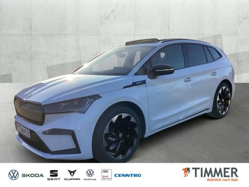 SKODA  Enyaq 85 x Sportline, Moon-Weiss Metallic