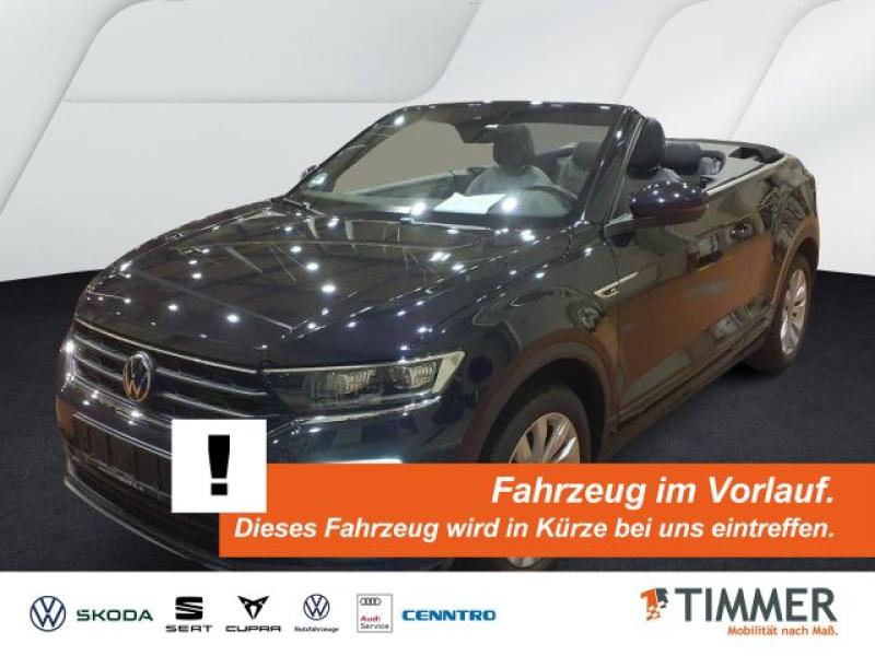 VW  T-Roc Cabriolet 1.5 TSI R-LINE *LED *NAVI *ALU *, Deep Black Perleffekt Schwarz