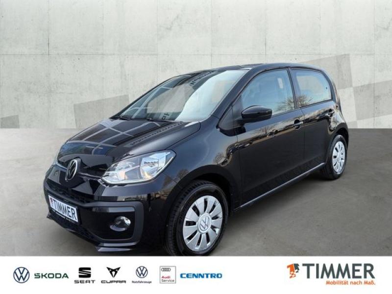 VW  up! 1.0 MOVE *RKAM *SHZ *KLIMA *BLUETOOTH *, Deep Black Perleffekt