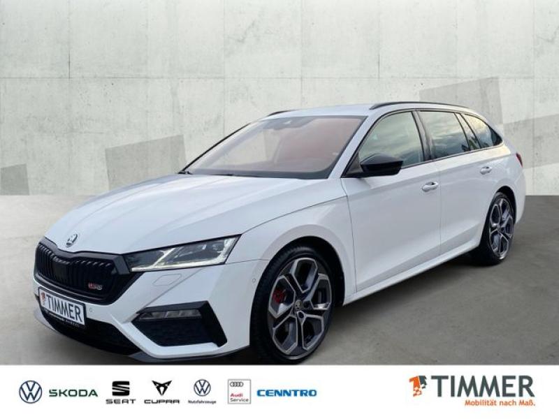 SKODA  Octavia Combi 2.0 TDI DSG RS *CANTON *MATRIX *RK, Candy-Weiss