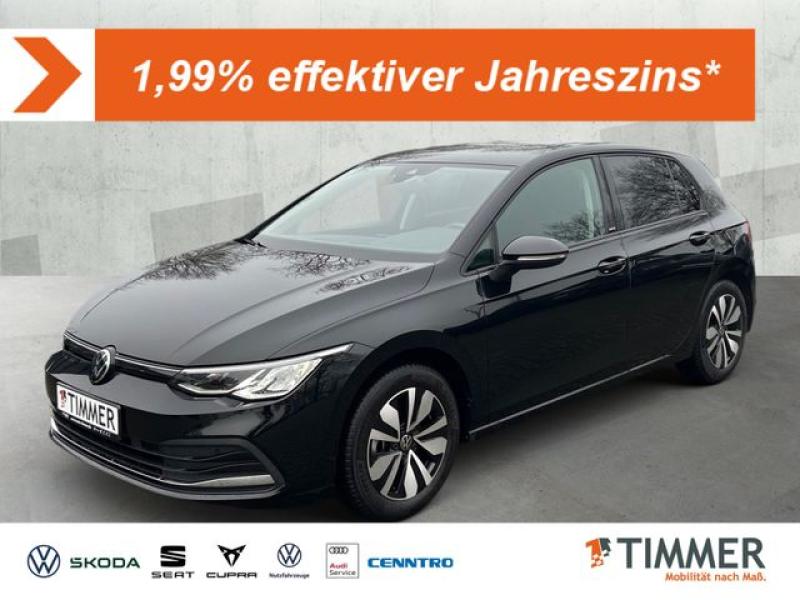 VW  Golf VIII 1.5 TSI MOVE *AHK *ACC *LED *NAVI *SHZ, Grenadillschwarz Metallic