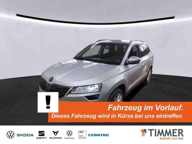 SKODA  Karoq 2.0 TDI DSG 4x4 STYLE *AHK *LED *ACC *VIRT, Brilliant-Silber MEtallic