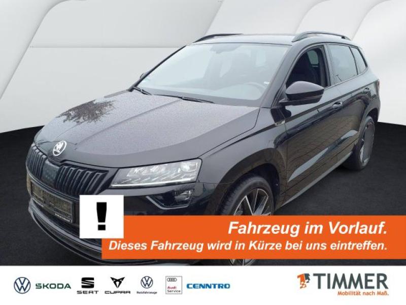 SKODA  Karoq 2.0 TDI DSG 4x4 SPORTLINE *AHK *LED *NAVI, Schwarz-Magic Perleffekt