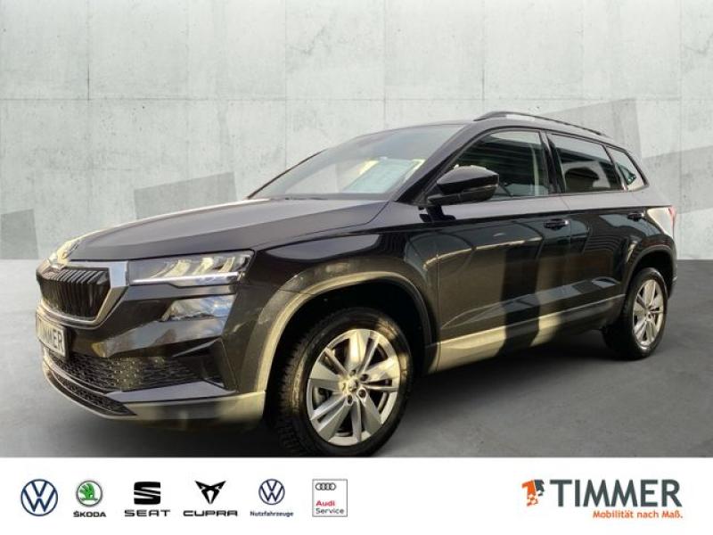 SKODA  Karoq 1.5 TSI DSG ELEGANCE *AHK*RKAM *LED *SHZ *, Schwarz-Magic Perleffekt