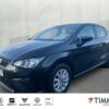 SEAT  Ibiza 1.0 TSI STYLE *RKAM *SHZ *CLIMA *ALLWETTER, Mitternachtsschwarz