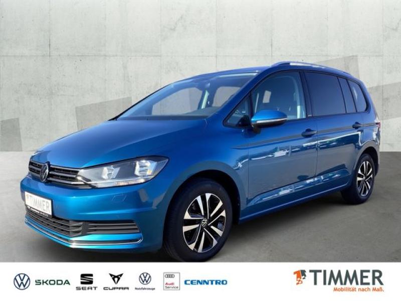 VW  Touran 2.0 TDI DSG UNITED *ACC *RKAM *NAVI *SHZ, Caribbean Blue Metallic