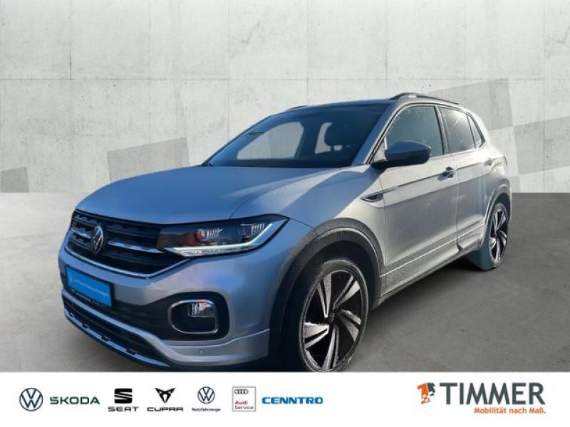 VW  T-Cross 1.0 DSG R-LINE *ACC*LED *NAVI *APP *DAB*, Reflexsilber Metallic