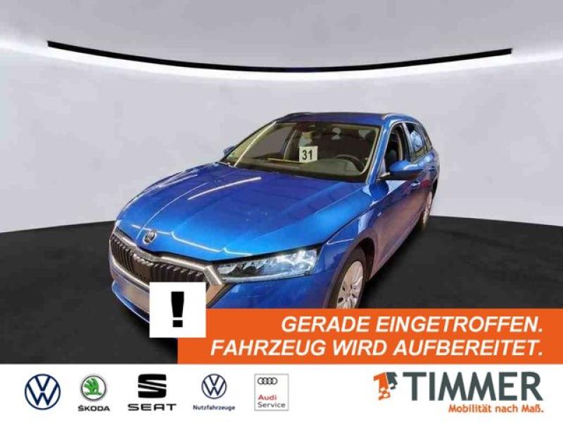 SKODA  Octavia Combi 2.0 TDI DSG CLEVER *LED *RKAM *NAV, Race-Blau Metallic