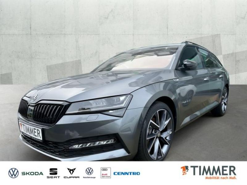 SKODA  Superb Combi 2.0 TDI DSG Sportline *NAVI*AHK*ACC, Graphite Grau Metallic