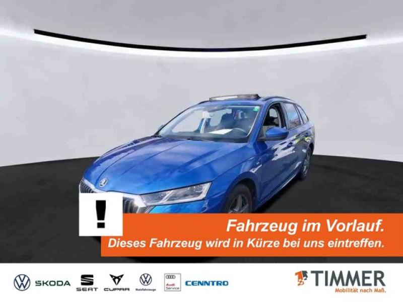 SKODA  Octavia Combi 2.0 TDI DSG CLEVER *AHK *PANO *RKA, Race-Blau Metallic