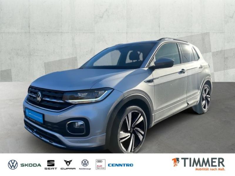 VW  T-Cross 1.0 DSG R-LINE *ACC*LED *NAVI *APP *DAB*, Reflexsilber Metallic