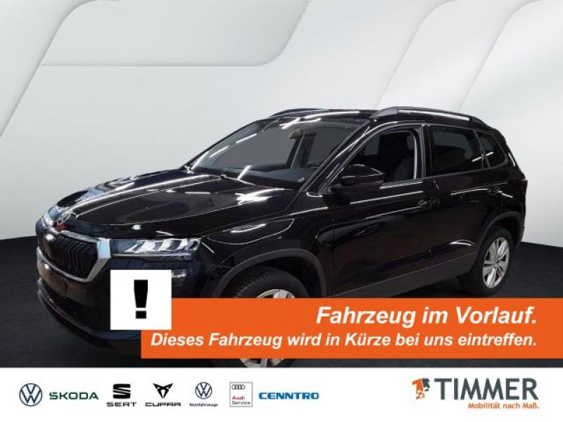 SKODA  Karoq 1.5 TSI DSG ELEGANCE *LED *RKAM *SHZ *CLIM, Schwarz-Magic Perleffekt