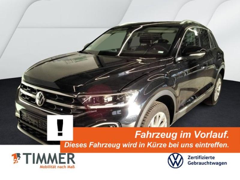 VW  T-Roc 1.5 TSI DSG STYLE *AHK *VIRTUAL *LED *ACC, Deep Black Perleffekt