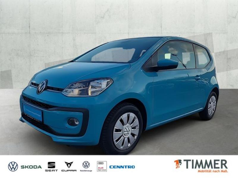 VW  up! 1.0 MPI MOVE *SHZ *KLIMA *BLUETOOTH *ALLWETT, Teal Blue