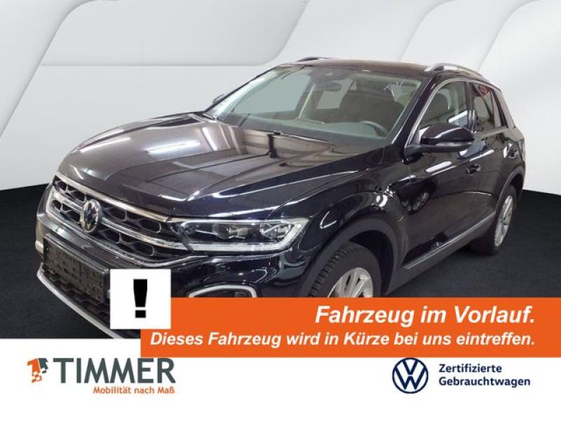 VW  T-Roc 1.5 TSI DSG STYLE *AHK *VIRTUAL *LED *ACC, Deep Black Perleffekt