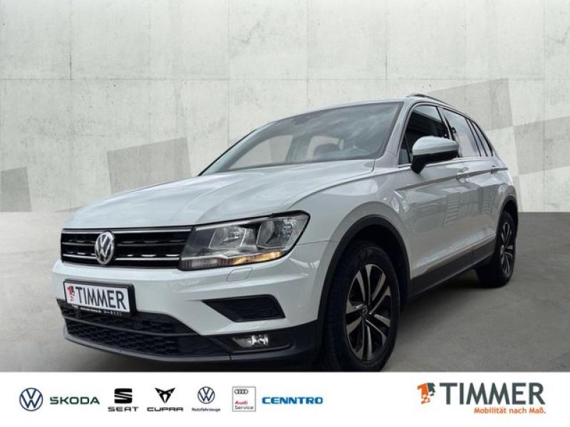 VW  Tiguan 2.0 TDI COMFORT *R-Kam*AHK *NAVI *SHZ *CL, Pure White