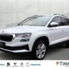 SKODA  Karoq 1.5 TSI DSG ELEGANCE *AHK *MATRIX *ACC *VI, Moon-Weiss Metallic