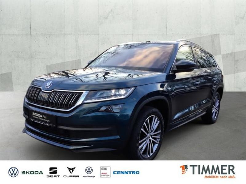 SKODA  Kodiaq 2.0 TDI DSG 4x4 L&K *AHK *CANTON *ACC *VI, Lava-Blau Metallic