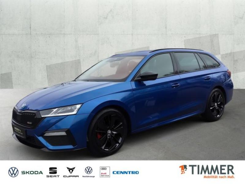 SKODA  Octavia Combi 2.0 TDI DSG RS *MATRIX *HuD *VIRTU, Race-Blau Metallic