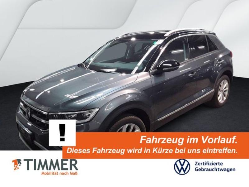 VW  T-Roc 1.5 TSI DSG STYLE *AHK *VIRTUAL *LED *ACC, Indiumgrau Metallic