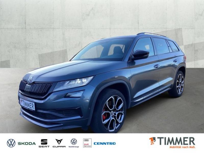 SKODA  Kodiaq 2.0 TDI DSG 4x4 RS *AHK *360° *LED *ACC *, Quarz-Grau Metallic