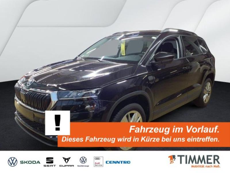 SKODA  Karoq 1.5 TSI DSG ELEGANCE *LED *RKAM *SHZ *CLIM, Schwarz-Magic Perleffekt