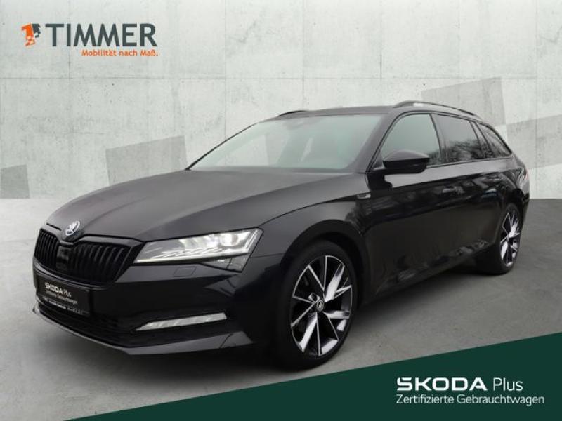 SKODA  Superb Combi 2.0 TDI DSG SPORTLINE *MATRIX *ACC, Schwarz-Magic Perleffekt