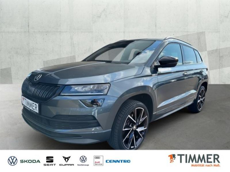 SKODA  Karoq 1.5 TSI DSG SPORTLINE *LED *STHZG *LM19" *, Quarz-Grau Metallic
