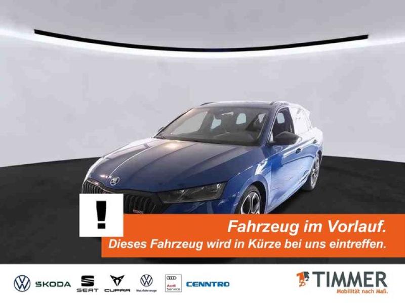 SKODA  Octavia Combi 2.0 TDI DSG 4x4 RS *AHK *CANTON *R, Race-Blau Metallic