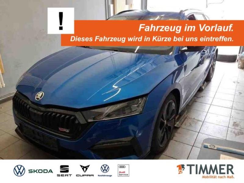 SKODA  Octavia Combi 2.0 TDI DSG RS *AHK *MATRIX *ACC *, Race Blau Metallic