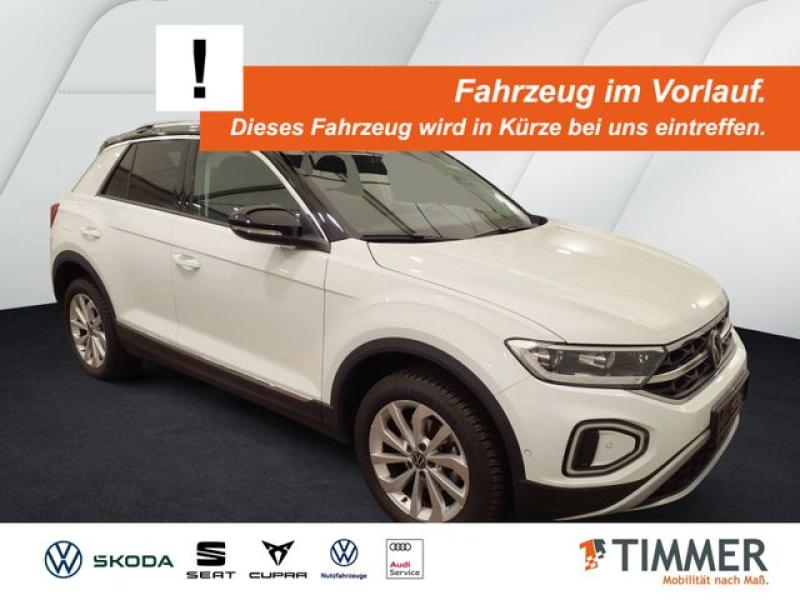 VW  T-Roc 1.5 TSI DSG STYLE *AHK *LED *ACC *VIRTUAL, Pure White