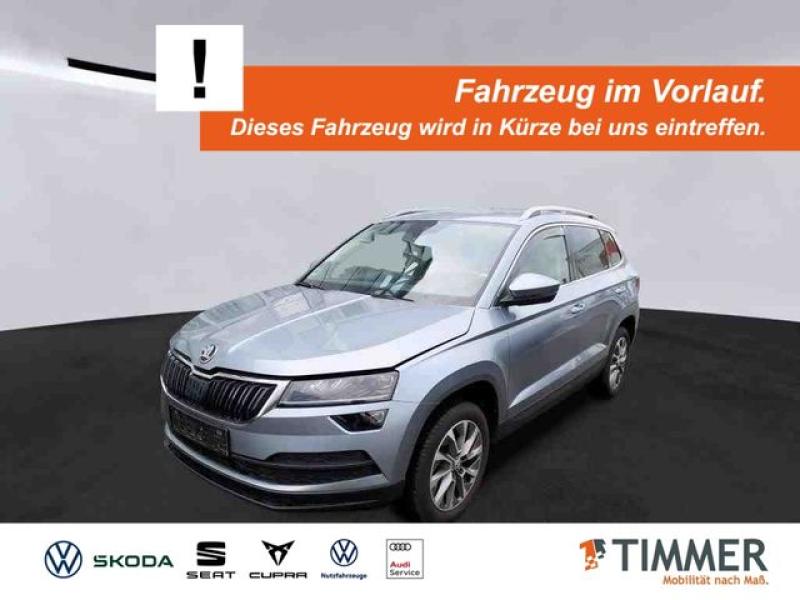 SKODA  Karoq 1.5 TSI CLEVER *LED *TEMPO *NAVI *SHZ *17", Business Grau Metallic