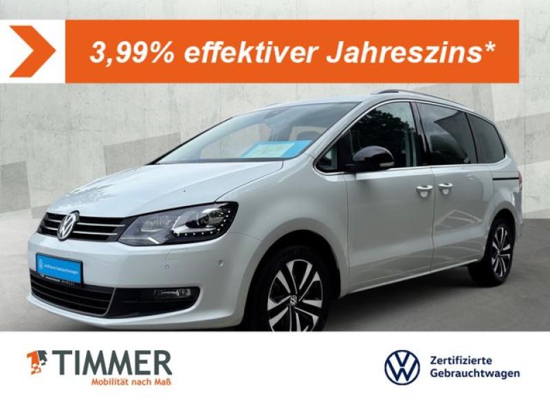 VW  Sharan 1.4 TSI DSG IQ.DRIVE *AHK *XENON *ACC *SH, Pure White