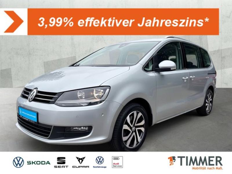 VW  Sharan 1.4 TSI DSG ACTIVE *AHK *PANO *RKAM *ACC, Reflexsilber Metallic
