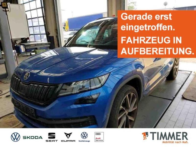 SKODA  Kodiaq 2.0 TDI DSG 4x4 SPORTLINE *AHK *LED *ACC, Race Blau Metallic