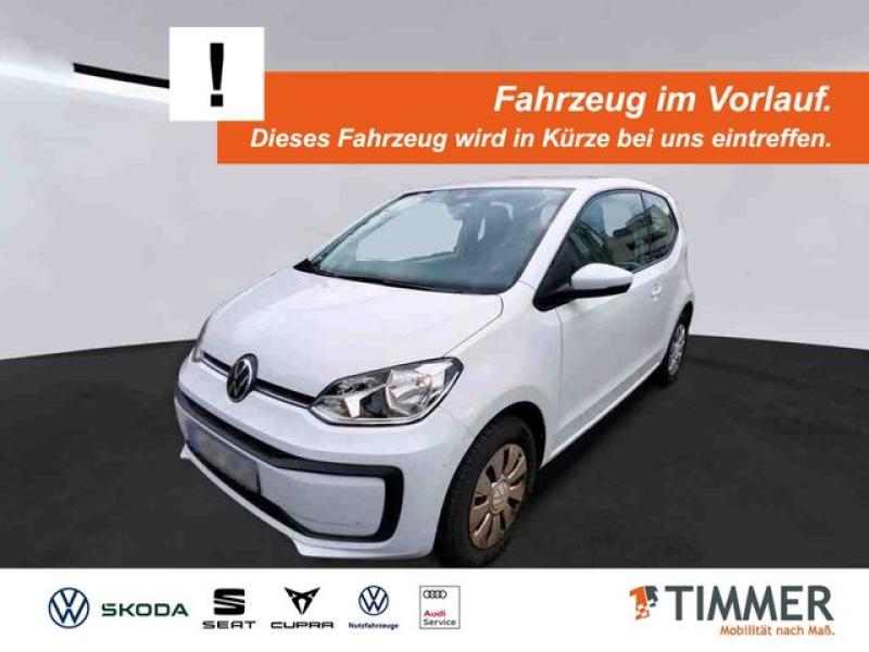 VW  up! 1.0 MOVE *NUR 12TKM! *KLIMA *DAB+ *TELEFON *, Pure White