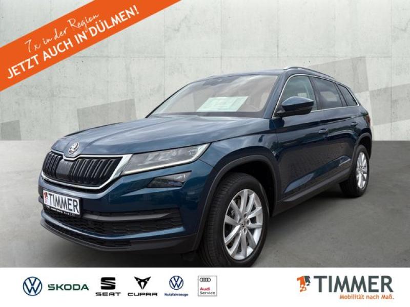 SKODA  Kodiaq 2.0 TDI DSG 4x4 STYLE *AHK *RKAM *ACC *LE, Lava-Blau Metallic