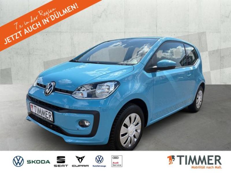 VW  up! 1.0 MOVE *KLIMA *SITZHZG *BLUETOOTH *, Teal Blue