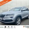SKODA  Karoq 2.0 TDI DSG 4x4 STYLE *AHK *LED *RKAM *TRA, Brillant-Silber Metallic