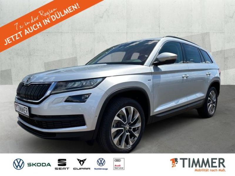 SKODA  Kodiaq 2.0 TDI DSG 4x4 CLEVER *LED *RKAM *ACC *N, Brillant-Silber Metallic