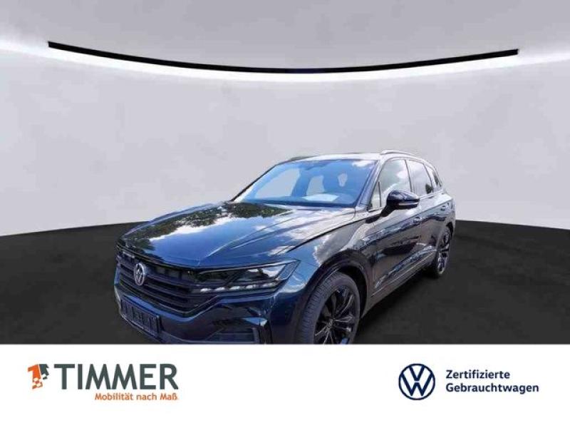 VW  Touareg 3.0 V6 TDI R-LINE BLACK *AHK *LUFT *PANO, Moonlight Blue Perleffekt