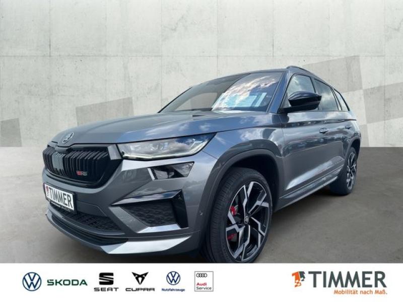SKODA  Kodiaq 2.0 TSI DSG 4x4 RS *CANTON *PANO *MATRIX, Graphite-Grau Metallic