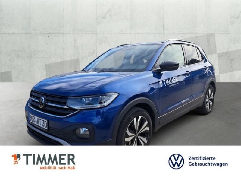 VW  T-Cross 1.0 TSI Life *NAVI*ALUFELGEN*RÜCKKAMERA*, Reef Blue Metallic