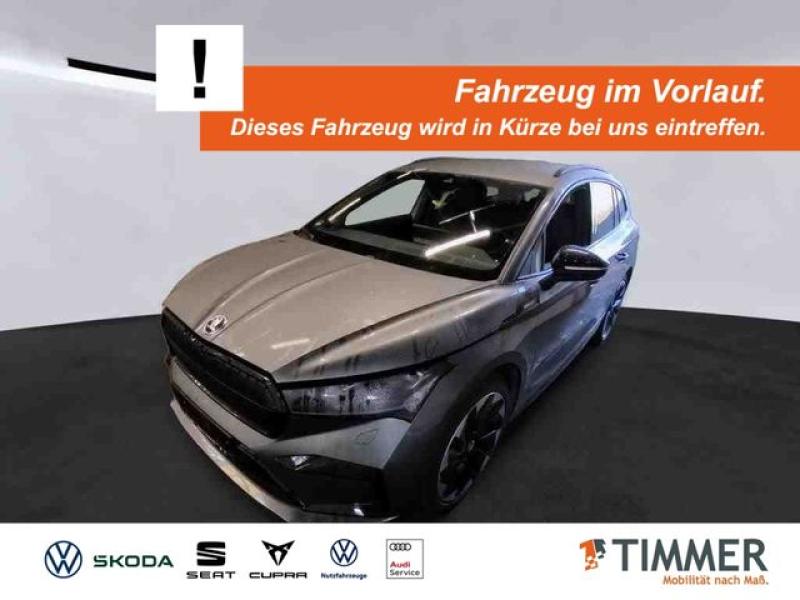 SKODA  Enyaq 60 SPORTLINE +WÄPU +21" +MATRIX +ACC +RKAM, Graphite-Grau Metallic