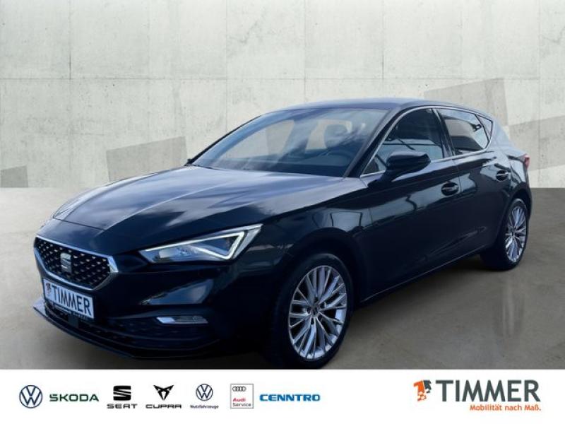 SEAT  Leon 2.0 TDI DSG XCELLENCE *BEATS *ACC *RKAM *LE, Mitternachtsschwarz
