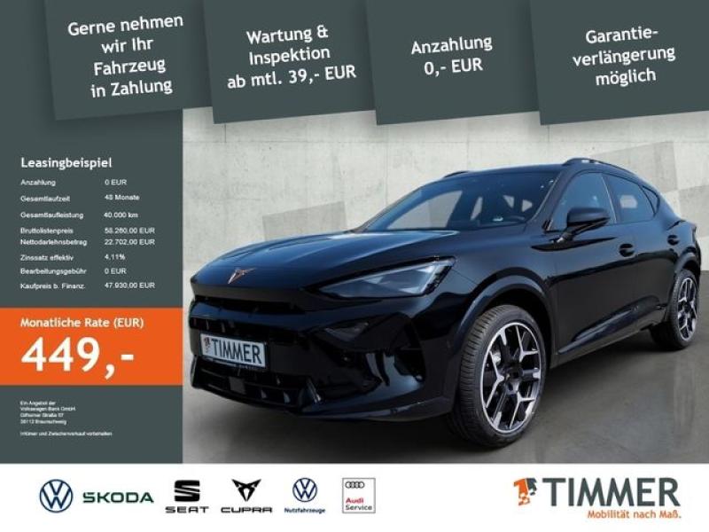 CUPRA  Formentor VZ 2.0 TSI 195kW (265PS) *DSG*NAVI*PAN, Midnight Schwarz Metallic