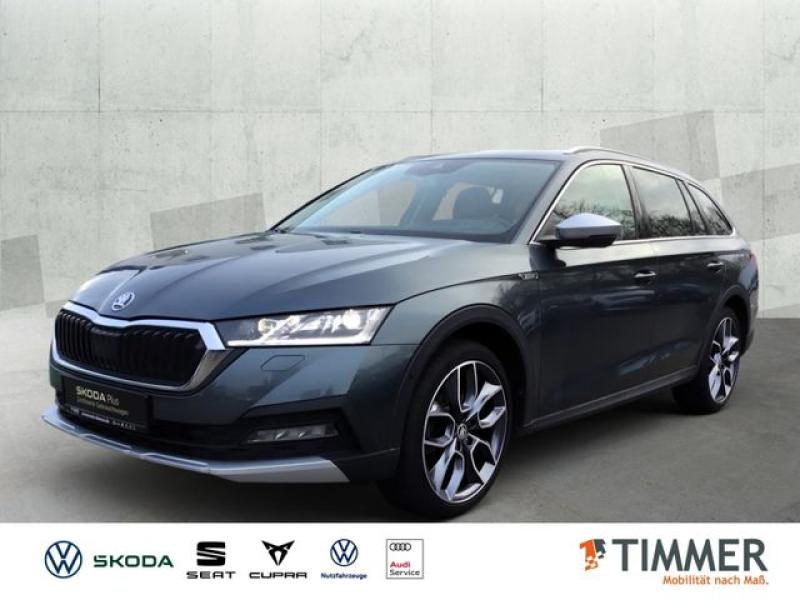 SKODA  Octavia Combi 2.0 TDI DSG 4x4 SCOUT +AHK +PANO +, Quarz Grau Metallic