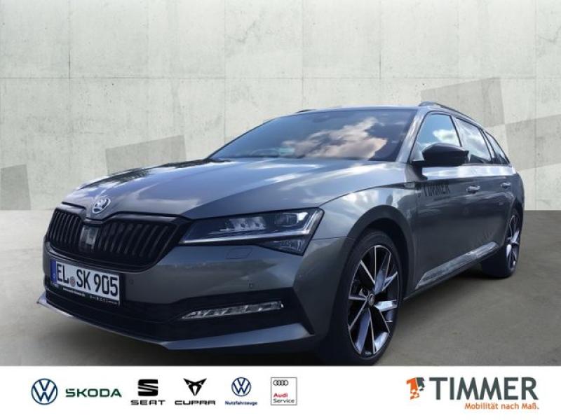 SKODA  Superb Combi 2.0 TDI DSG Sportline AHK*RFK*COLUM, graumetallic